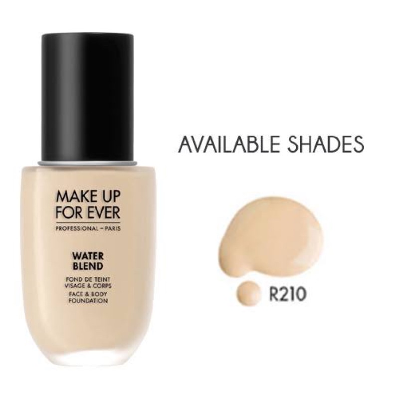 MAKEUP FOR EVER WATER BLEND FACE &amp; BODY FOUNDATION || ( 100%ORIGINAL )