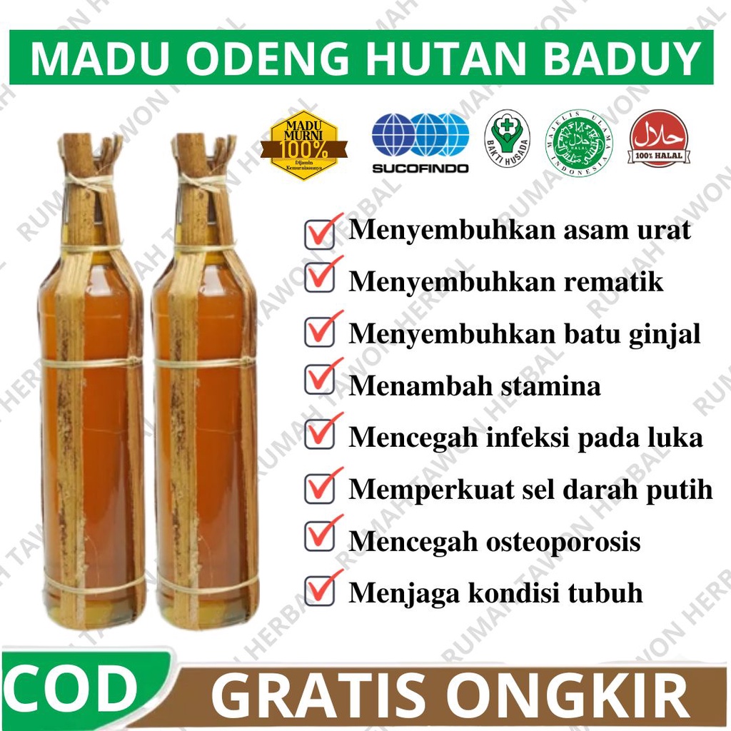 

BEST SELLER ! Madu Baduy | Madu Odeng - Madu Murni Hutan Liar Asli Murni Odeng Madu Murni 100% Asli madu murni asli madu madu kuat tahan lama madu asli madu asli murni 1 kg madu murni madu asli tanpa campuran madu 1 kg gratis ongkir