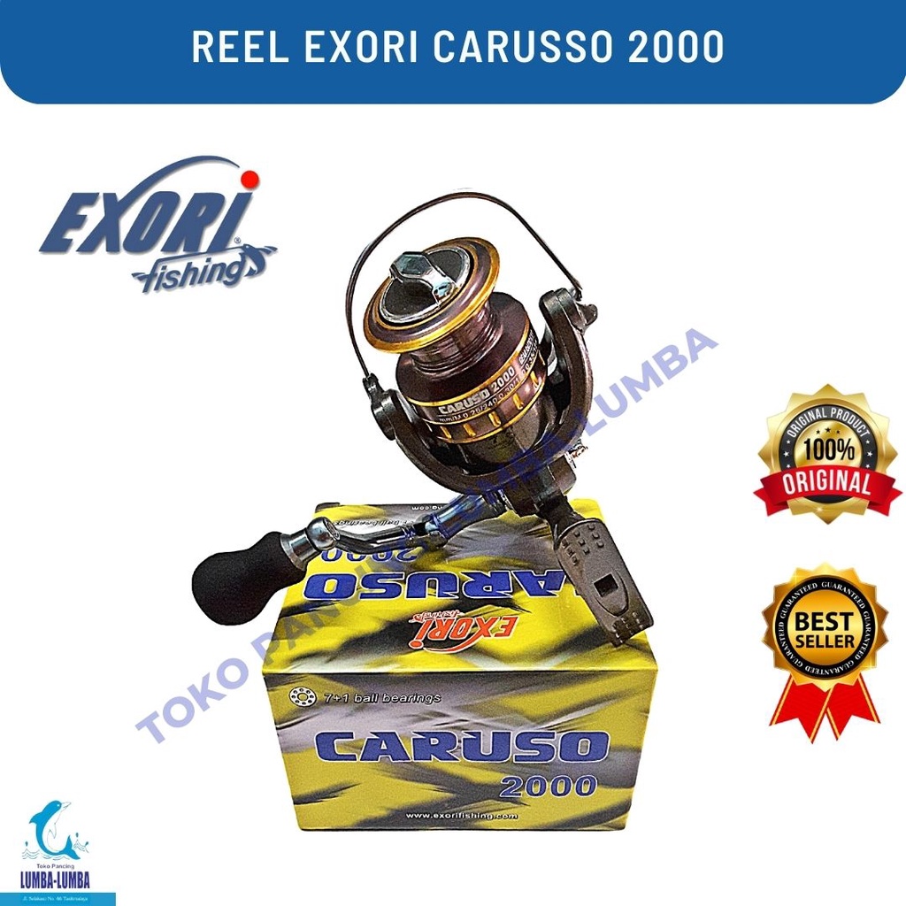 Reel Pancing Caruso 1000 & 2000 / Reel Pancing Exori / Reel Pancing / Katrol