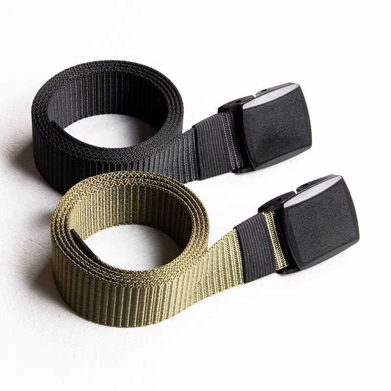 TALI PINGGANG/IKAT PINGGANG PRIA RINGAN PLASTIK ANTI X RAY XRAY BANDARA MURAH/Sabuk Anti Metal Detector Gesper Tali Ikat Pinggang Anti X-Ray Belt