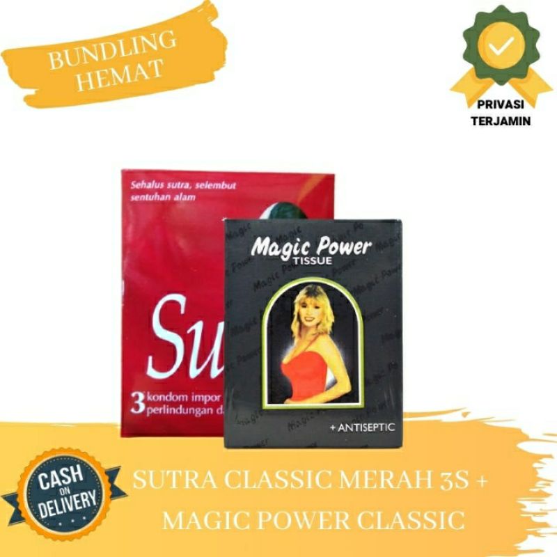 paket sutra merah 3s dan tissue magic