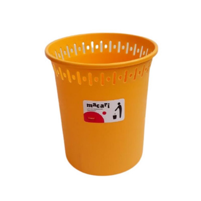 Keranjang / Tempat Sampah Plastik Bulat - Trixy Macari DB-342