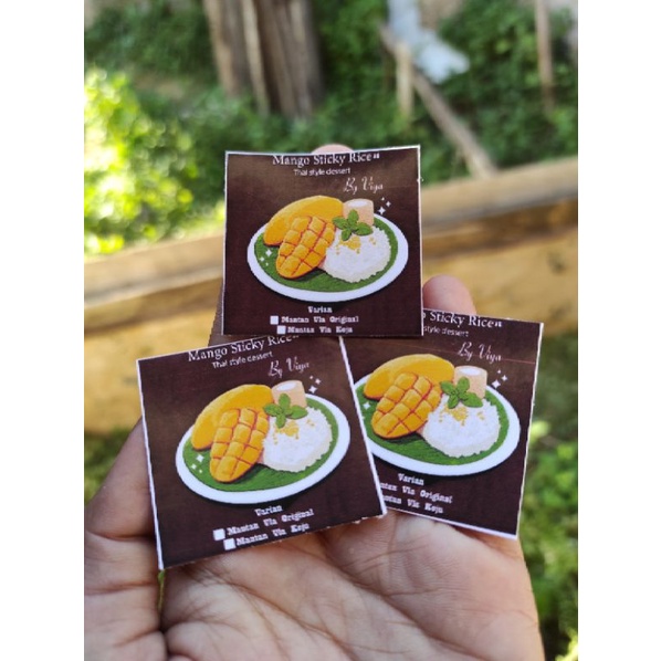 

stiker makanan bisa req sesuai keinginan termuraahh isi 105lembar