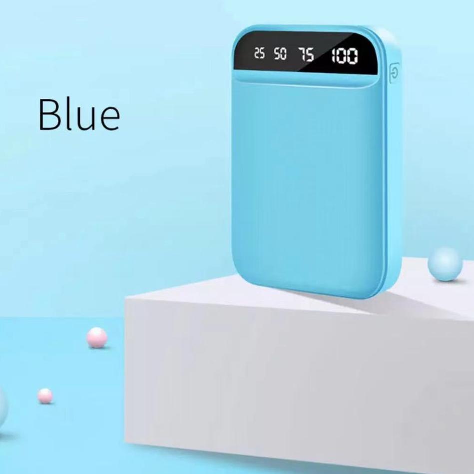 Pasti Ori PowerBank 20000 mAh Cute Mini Kartun Mirror Screen Digital Display PowerBank External Batt