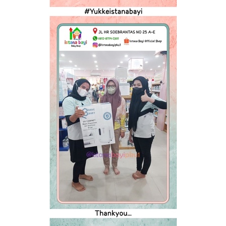 Basic Baby UV Cabinet/ Mesin steril perlangkapan bayi
