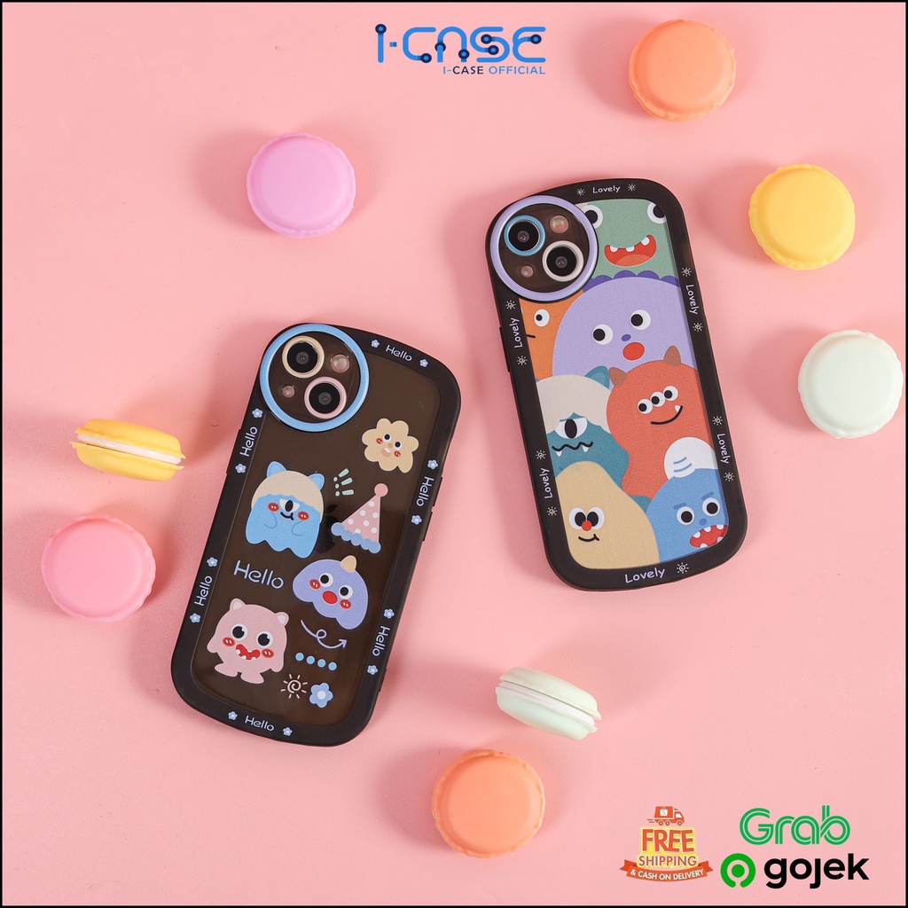 Soft Case Cartoon Doodles For iPhone 7 8 PLUS XR X XS MAX 11 12 13 14 MINI PLUS PRO MAX