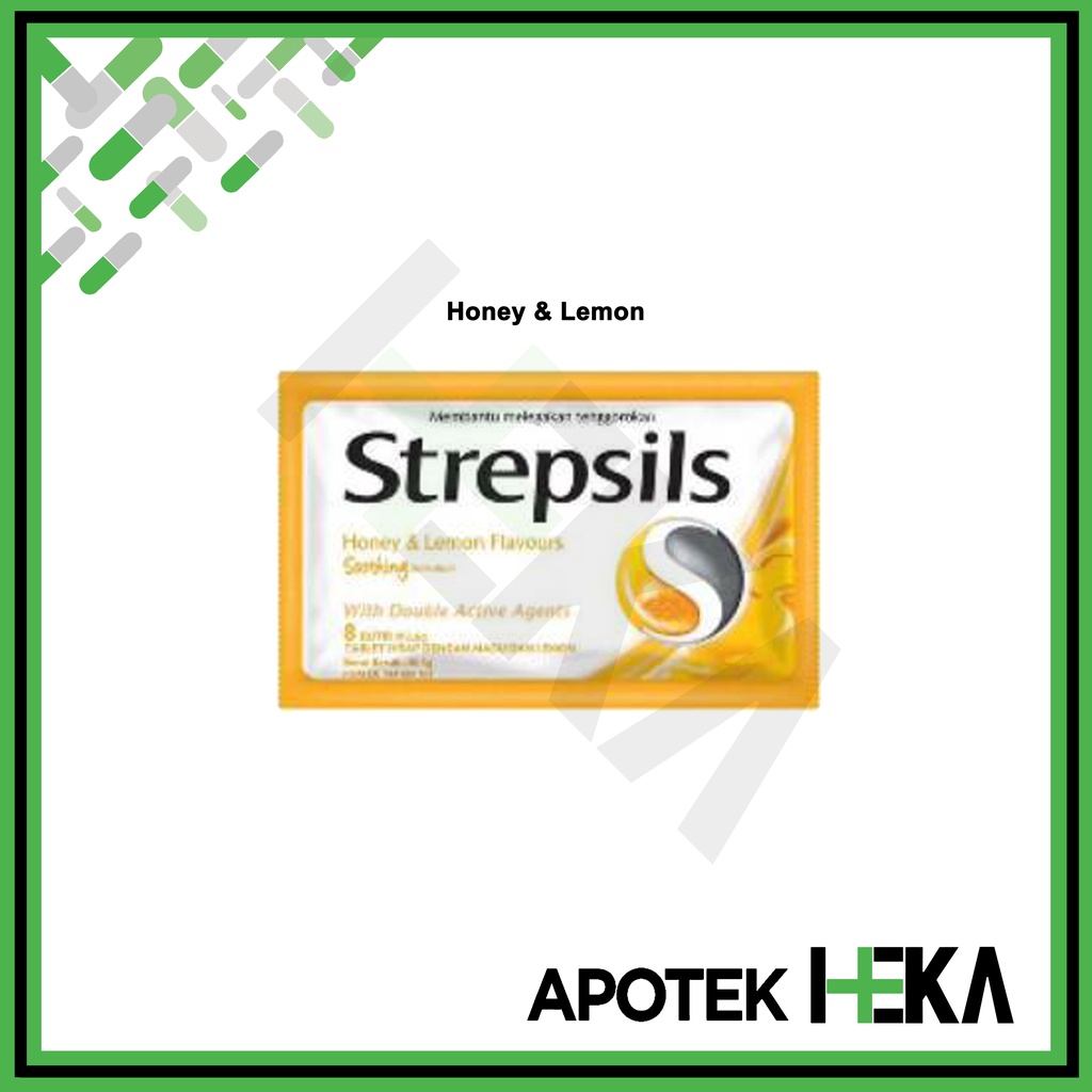 Strepsils Permen isi 8 - Pelega Sakit Tenggorokan (SEMARANG)