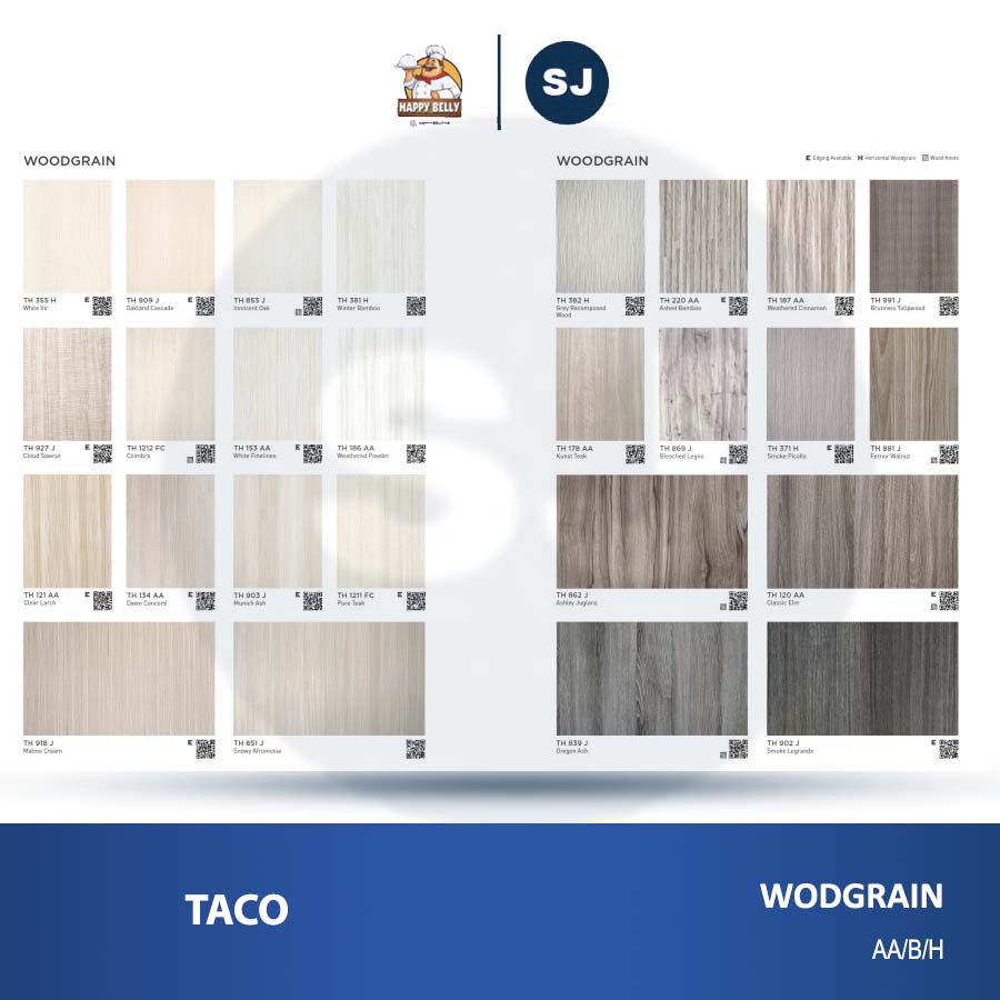 TACO HPL-WOODGRAIN- J / FC