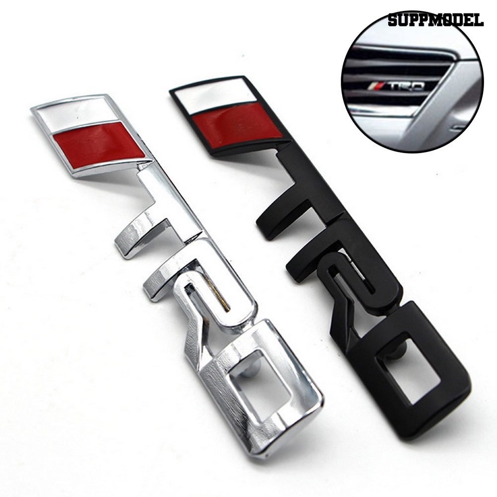 [Auto] Logo Badge 3D Mobil Styling TRD Front Grille Emblem Stiker Untuk Toyota Auto Decal