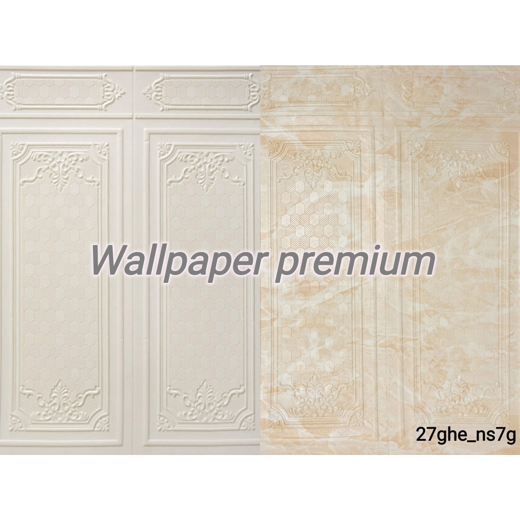 Beli 10 Gratis 1 70*90cm 6mm Tebal Wallpaper Tintin 3D Foam Batubata Stik Tintin Wall Foam Mulla Dec
