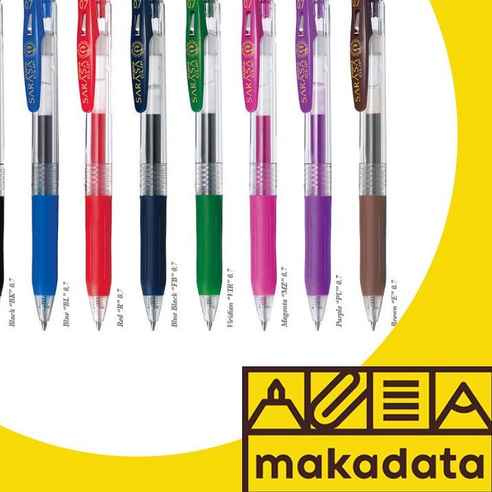 

ヱ BALLPOINT | BOLPEN | PULPEN ZEBRA SARASA 0.7 MURAH ㅑ