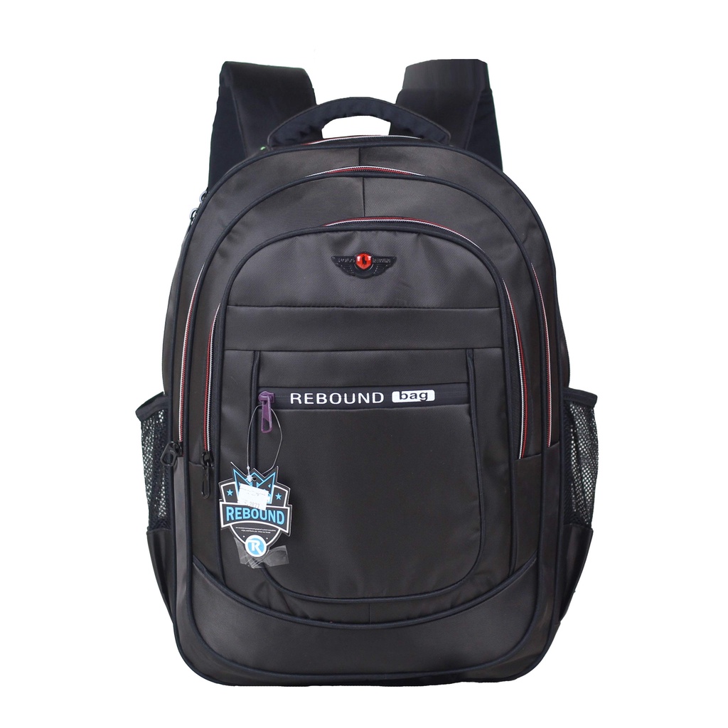 Ransel Rebound Sport Coklat Tas Gendong Cowok Dewasa SMP SMA Kuat Bagus Berkualitas