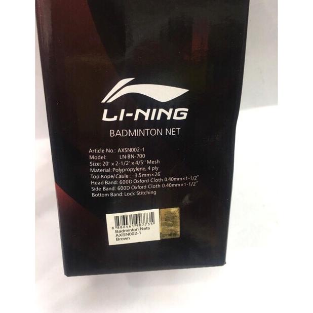 NET BADMINTON BULUTANGKIS LI-NING LINING BN 700 ORIGINAL