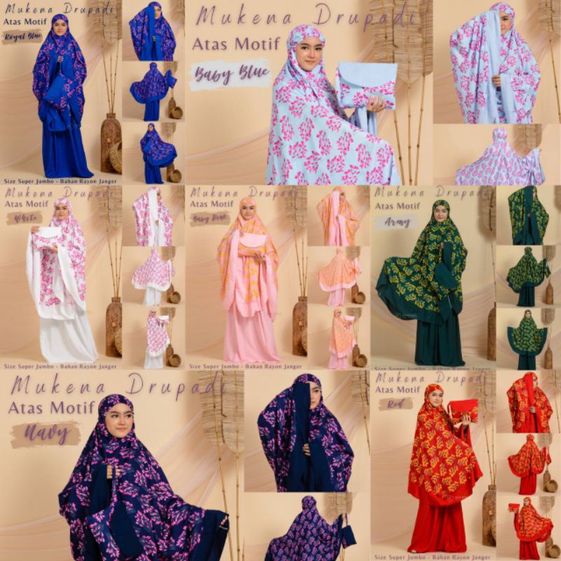 Mukena Bali Super Jumbo Rayon Premium