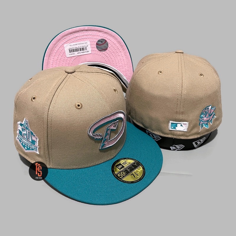 TOPI NEW ERA ORIGINAL 5950 20TH ANNIV ARIZONA DIAMONDBACKS CAMEL TOSCA