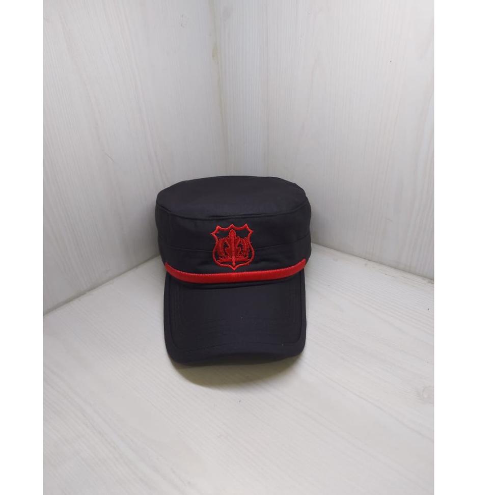 Topi Komando Security Coklat Kopi ▪ MRE.10De22l