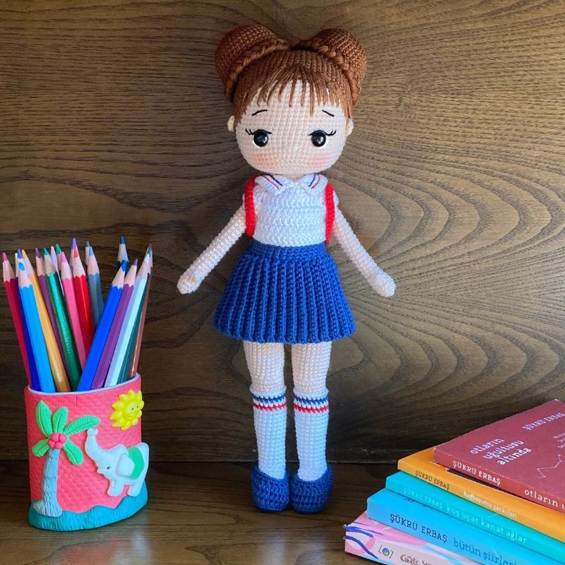 BONEKA RAJUT ANAK PEREMPUAN JUMBO