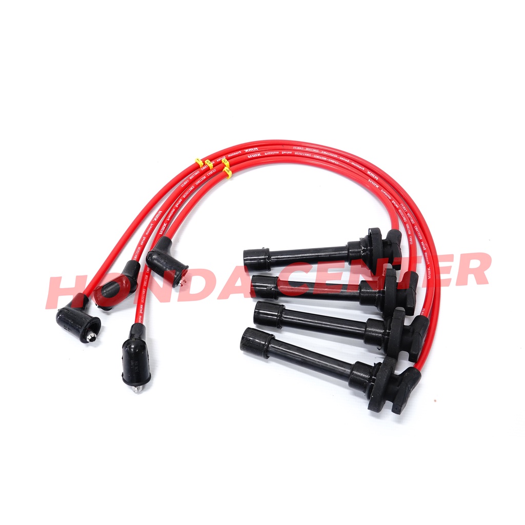 kabel cable tali busi cord hight tension honda civic nouva nova lx grand genio estilo accord maestro cielo non vtec 1988 1989 1990 1991 1992 1993 1994 1995