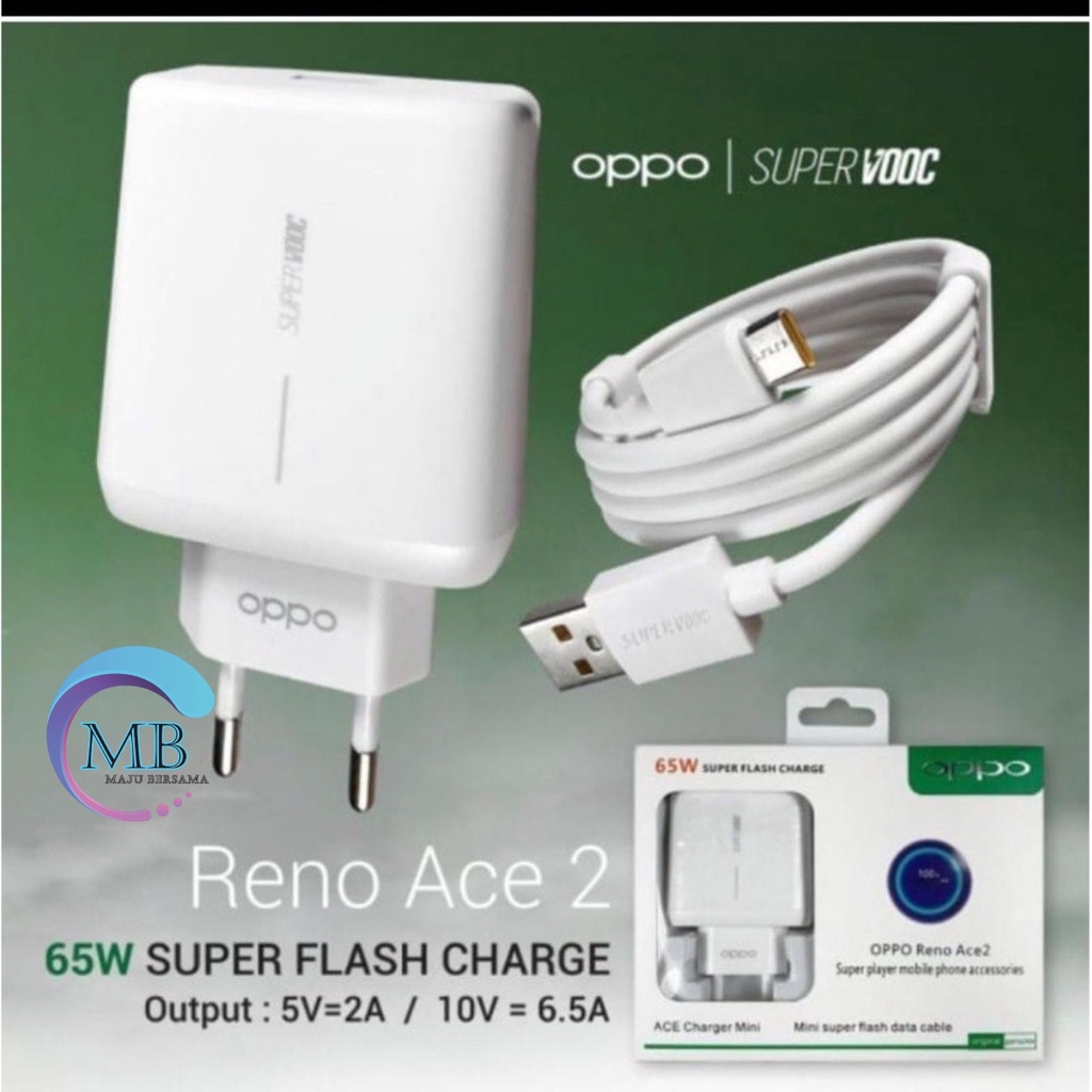 Charger Cashan tc Oppo 65W Type C Super Vooc Reno Ace 2 usb cable data C Charge Fast Charging Support TypeC Original 100% A5 2020 a9 2020 reno4 MB4127