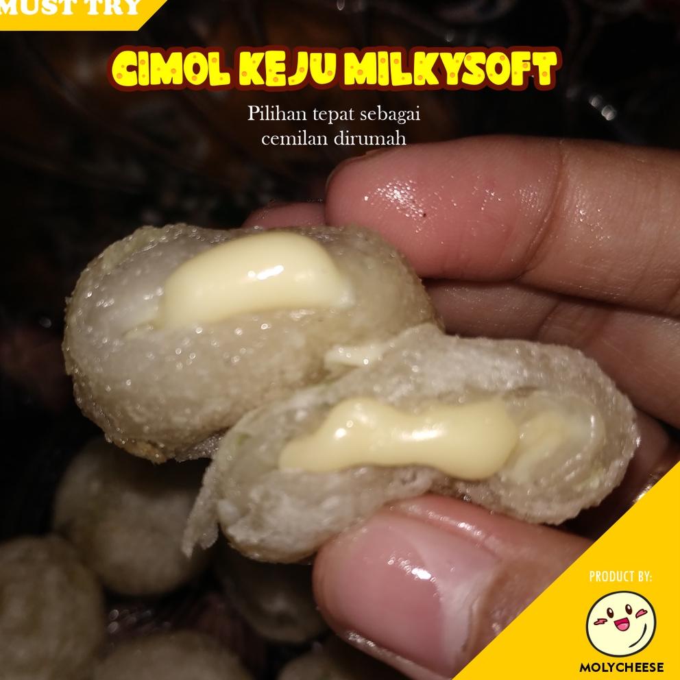 

ろ Cimol Leleh Keju Mozarella Keju Milky Premium isi 20 biji Kemasan Vakum Frozen Food By Molycheese ↓