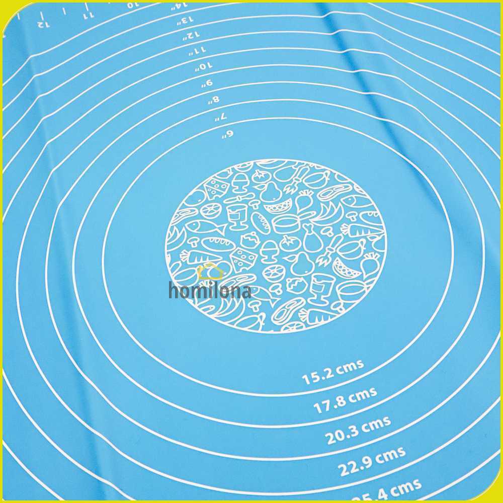 One Two Cups Mat Alas Adonan Kue Fondant Silikon 50 x 40 cm - JJ3873