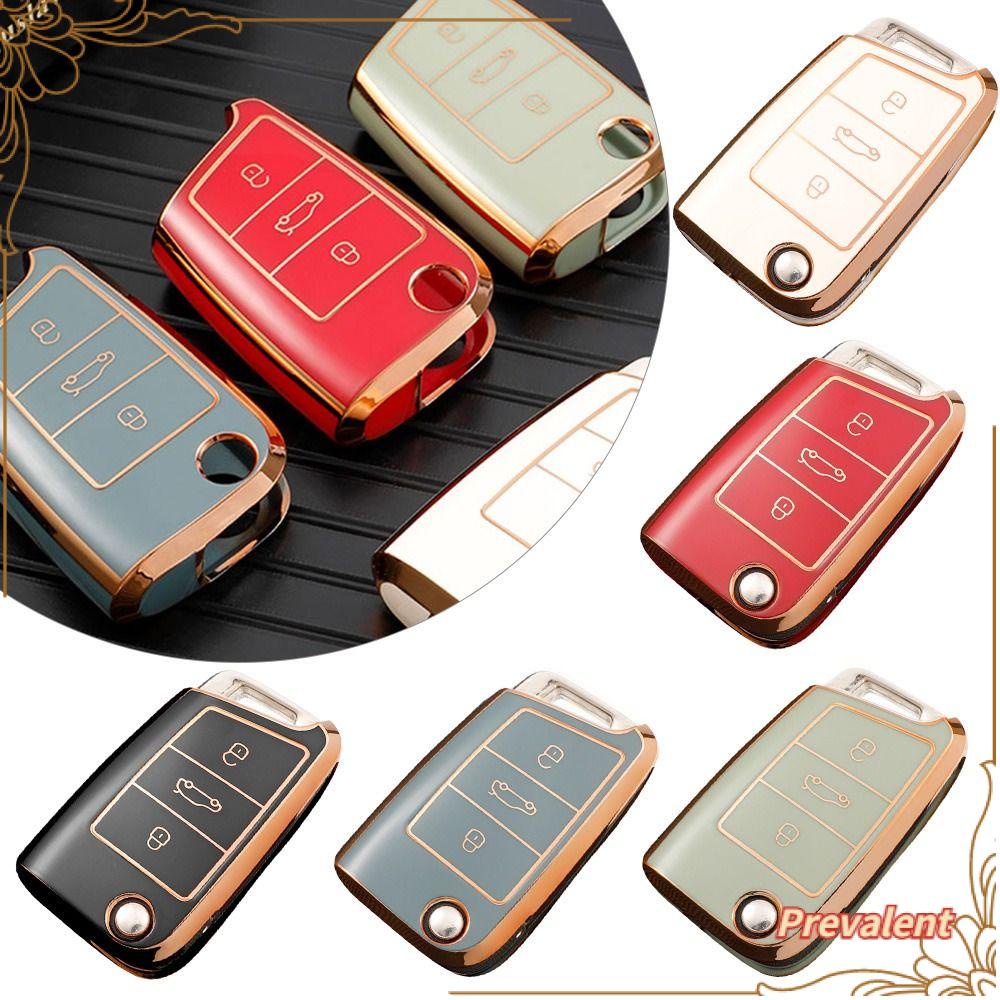 Preva Remote Key Case New Pelindung Kulit Key Fob Cover