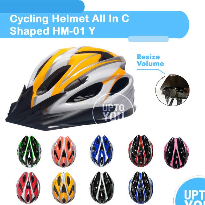 Diskon [COD] Helm Sepeda - Cycling Helmet HM01Y