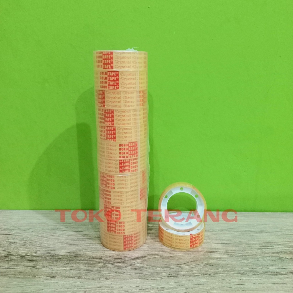 

Solasi isolasi kecil gold tape nachi 1.2 x 3 yard