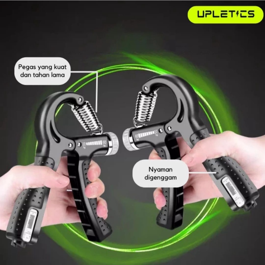 Alat Olahraga Tangan Hand Grip 5 - 50 Kg Adjustable Ready 7 Warna