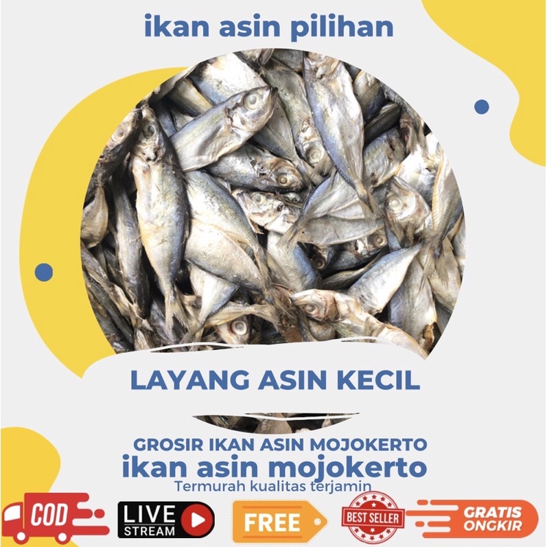 

Ikan Asin Klotok sedang bakal pindang 250gr Kering Murah & Kualitas Terbaik