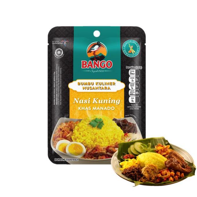

≋ Bango Bumbu Nasi Kuning Manado 35 gr Twinpack レ