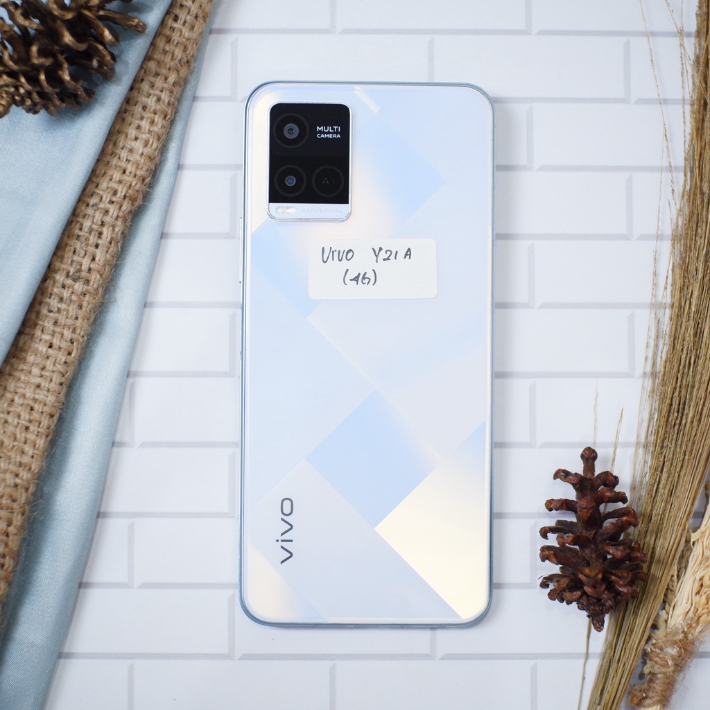 Vivo Y21A 4/64gb - Hp Second Bekas