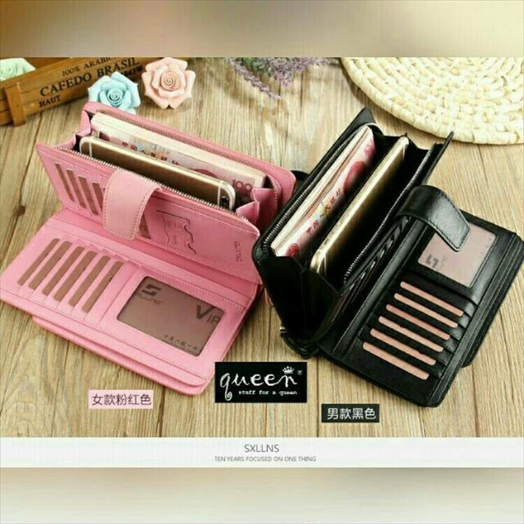 LS 073 - Wallet / Dompet Wanita Lipat Panjang fashion korea Bella