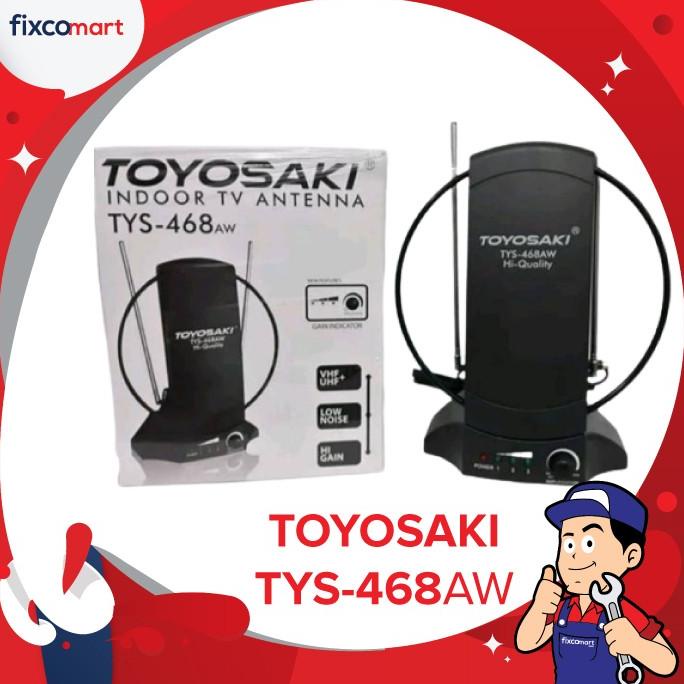 Antena TV Digital Indoor Toyosaki TYS-468AW / TYS 468 AW fixco Diminati Banget