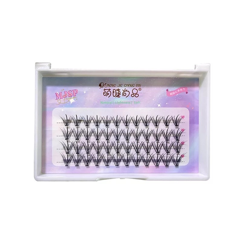 F156 Fairy ANIME Manga Lashes Thick Little Devil False Eyelashes Bundles Single Cluster Segmented Natural Simulation Cos Eyelashes Eye Extension