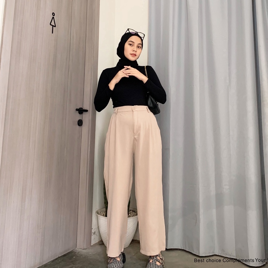 Shilka Pants by Mahyra - Celana Wanita - Celana Kulot