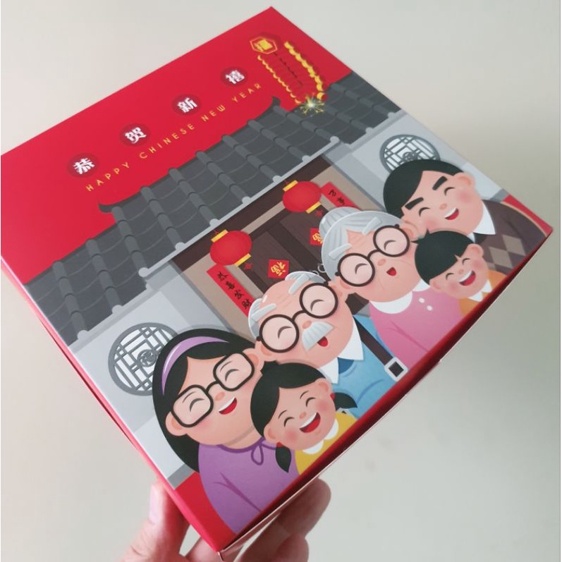 

Dus Imlek uk. 20x20x10 cm " Family Reunion " ( 1 pack isi 5 pcs dus & Tag )