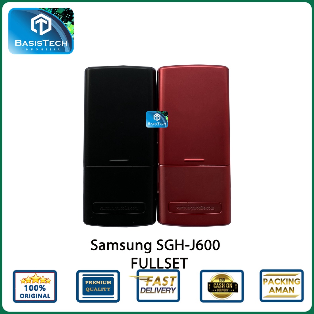 HOUSING CASING SAMSUNG SGH-J600 FULLSET - BASISTECH ORIGINAL QUALITY