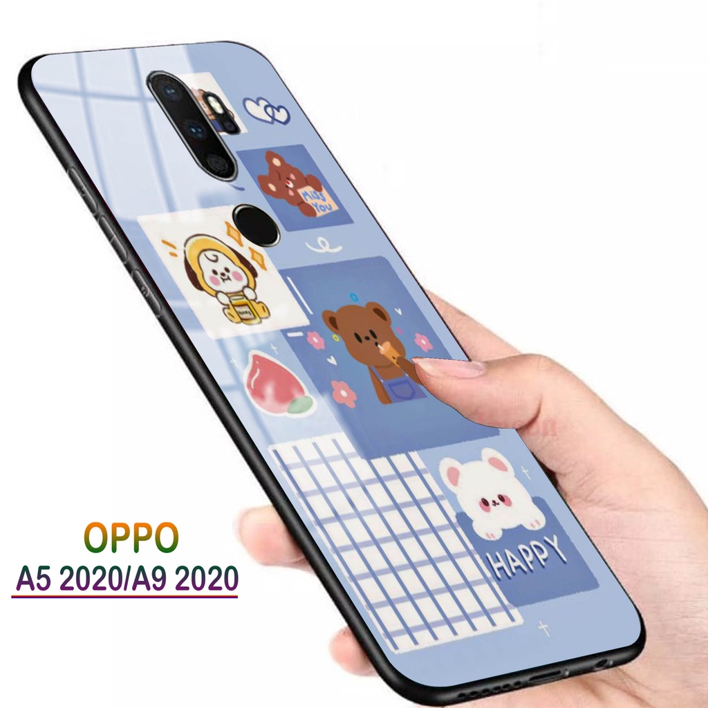 Softcase Kaca OPPO A5 2020 A9 2020 - Case Handphone A5 2020 A9 2020 [T94].