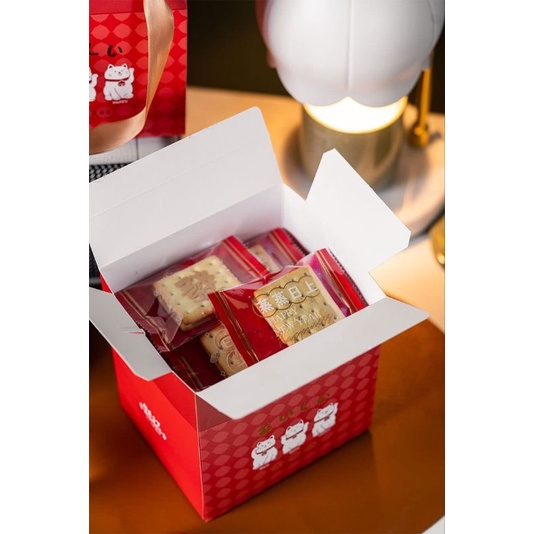 BOX COOKIES TENTENG CHINES NEW YEAR/ KOTAK HAMPERS IMLEK LUCU CNY-B16