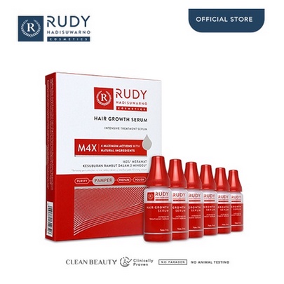 Rudy Hadisuwarno Cosmetics Hair Growth Serum NEW Penumbuh Rambut Serum Rambut  Penumbuh Rambut Botak