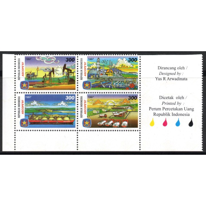 

✨NEW✨ - Prangko/Perangko INDONESIA 1997 I-530 SERIES -MINT(MNH)