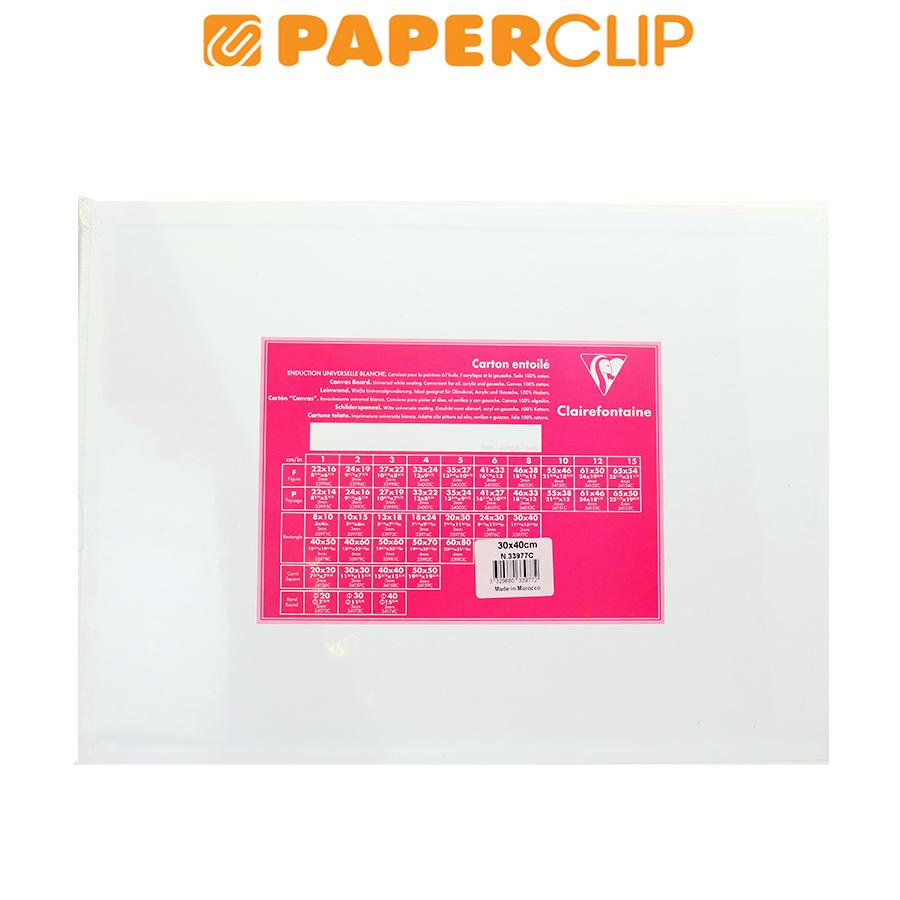 

CANVAS BOARD CLAIREFONTAINE 30X40 33977C