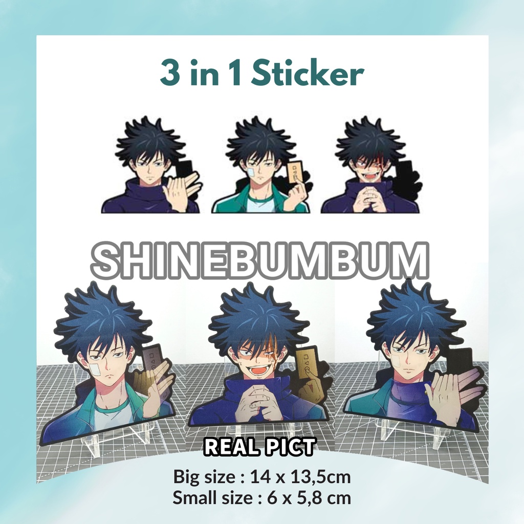 3D Lenticular Sticker Anime Jujutsu Kaisen