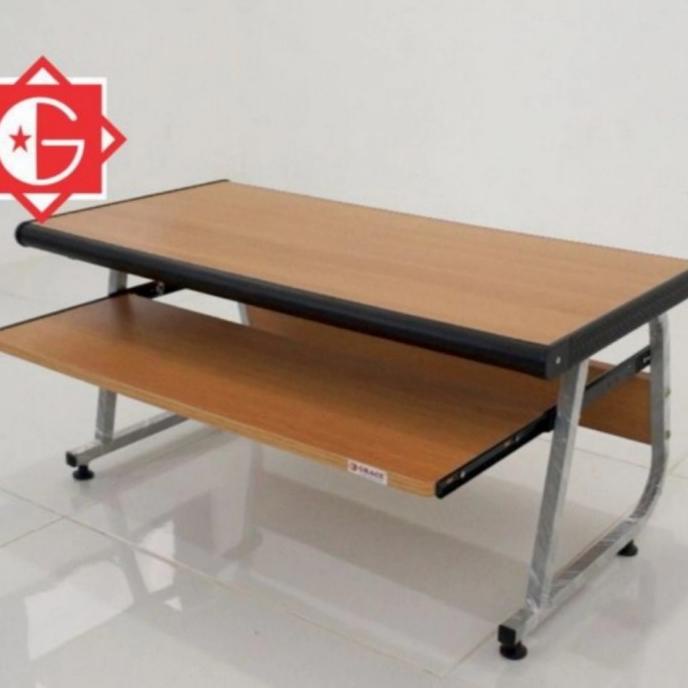 Original Meja Komputer / Laptop Meja Lesehan Grace 809 Kaki Besi Kokoh