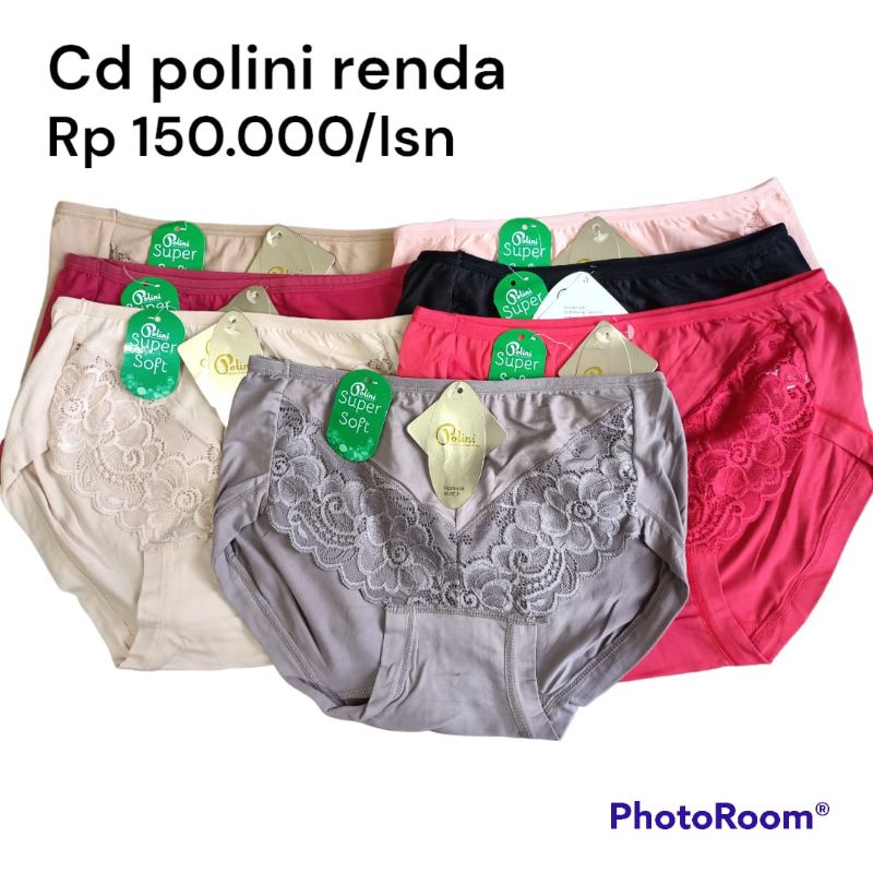 Celana dalam wanita dewasa polini renda