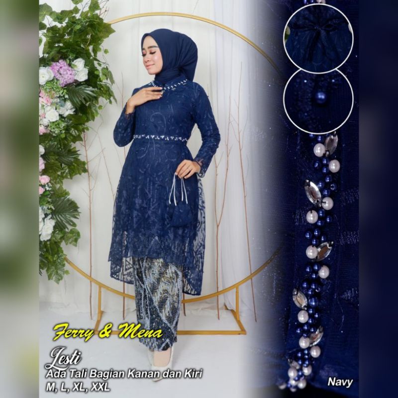 setelan kebaya lesty / kebaya lesty / kebaya terbaru / kebaya / kebaya tunangan / kebaya wisuda / setelan kebaya