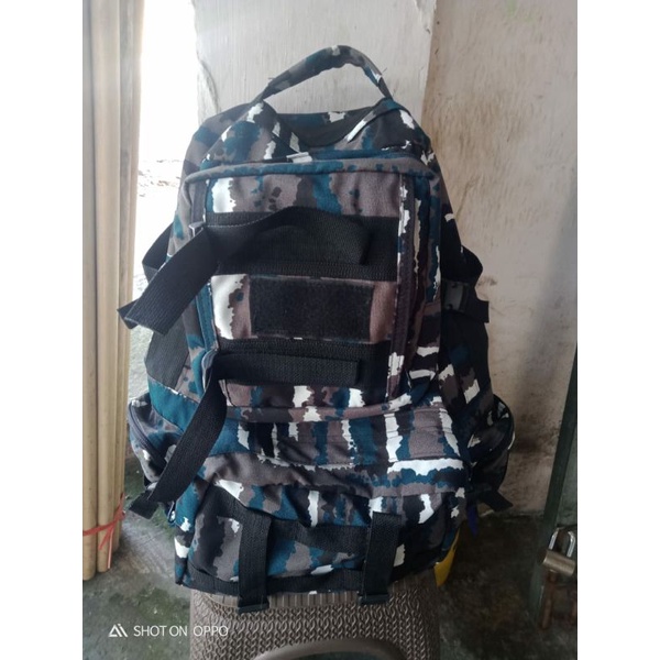 TAS PUNGGUN BESAR/TAS PUNGGUNG LORENG TNI/ TAS PUNGGUNG SEKOLAH/TAS