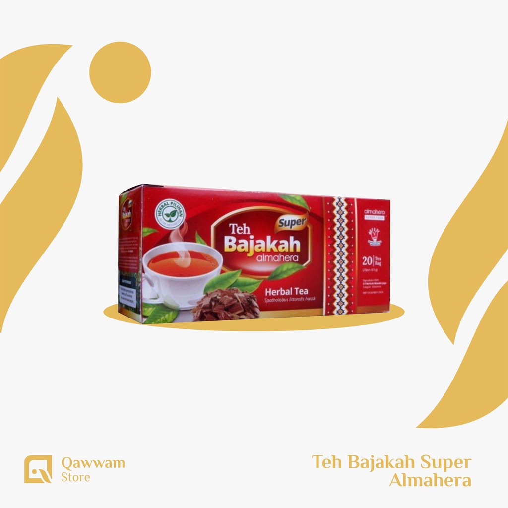 

TEH BAJAKAH ALMAHERA Teh Celup Super Bajakah Herbal Tea Isi 20 Kantong