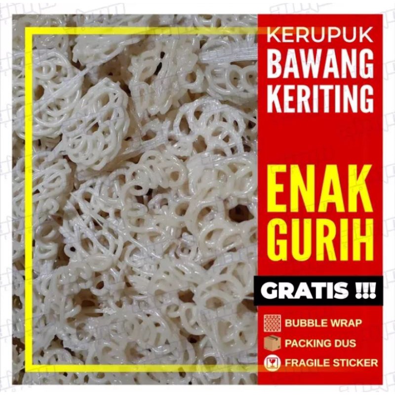 

Kerupuk Keriting Mawar 1 Kg
